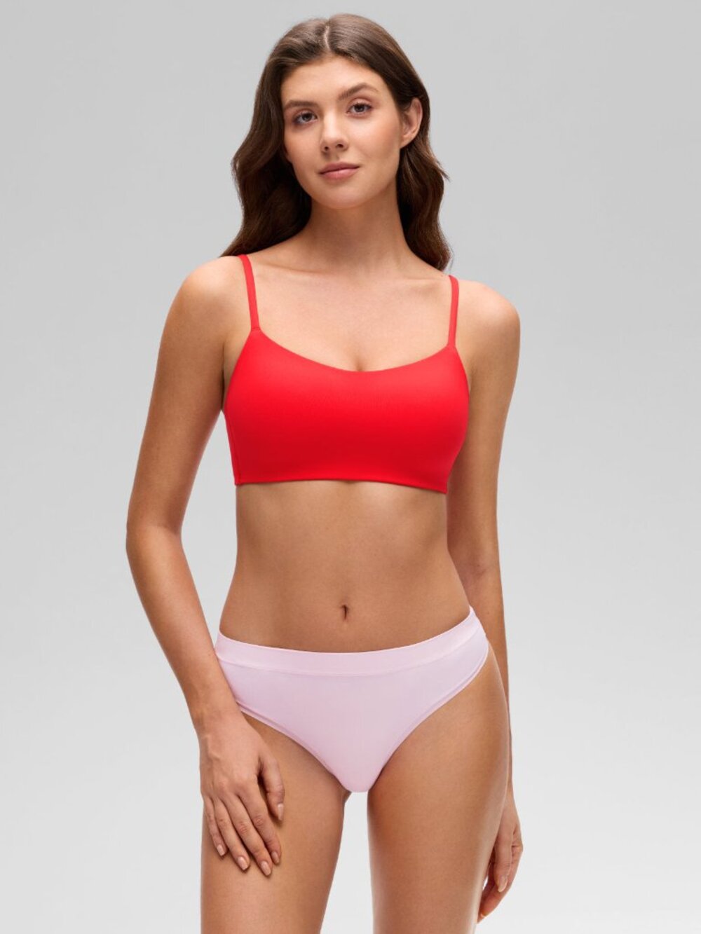 Softhold Mold Spaghetti Strap Bralette